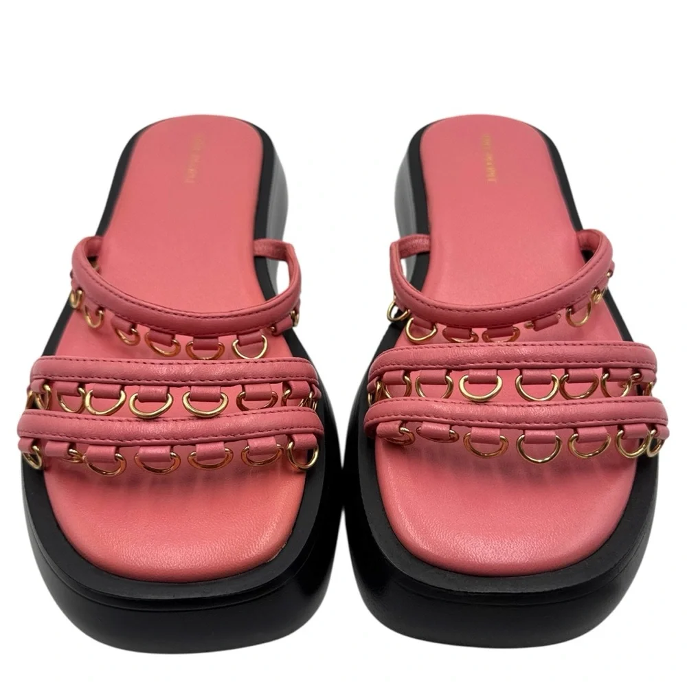 Free People Midas Touch Platform Sandals Size 10 - Picture 9 of 16